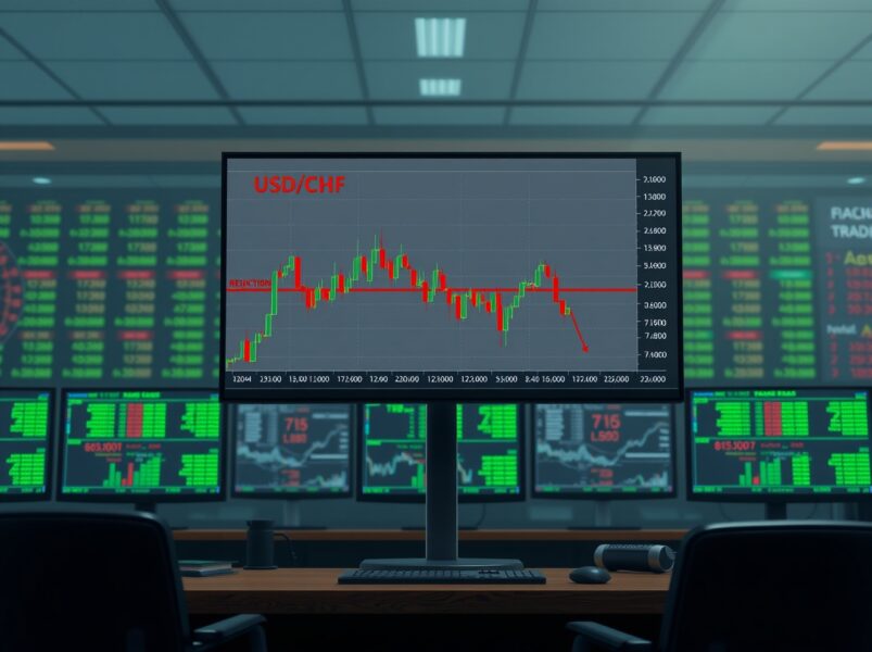 USD/CHF Price Forecast: Critical 100-day SMA Rejection Pushes Pair Toward 0.7800 Support
