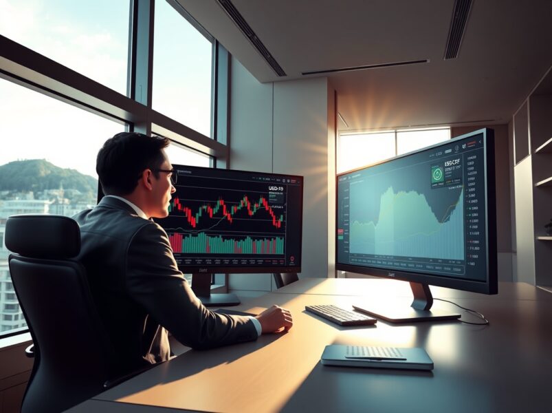 USD/CHF Surges: Safe-Haven Dollar Demand Clashes with SNB Intervention Threat