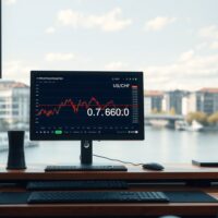 USD/CHF trading analysis showing Swiss franc stability amid Iran conflict resolution hopes