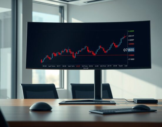 USD/CHF forex trading chart analysis showing price near 0.7800 level.