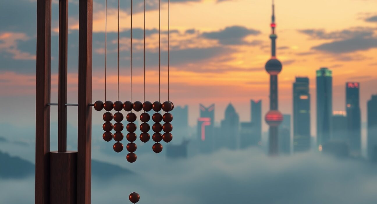 USD/CNH forecast showing descending channel breakdown with yuan strengthening against US dollar