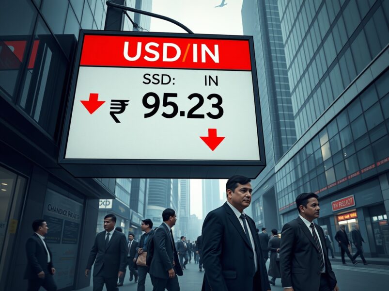 USD/INR: 95.23 Retest Risk Looms as Societe Generale Flags Intensifying INR Pressure