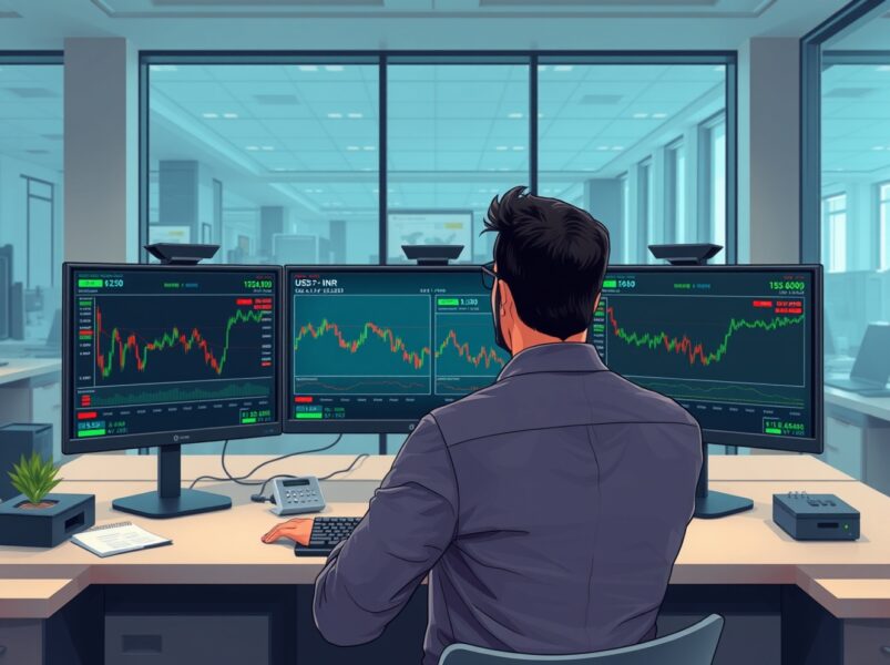 USD/INR Exchange Rate Holds Steady as Rupee Pressure Battles Improving Market Sentiment