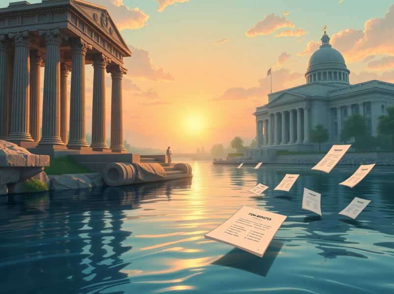 USD/INR Holds Steady: Crucial FOMC Minutes Loom, Threatening Market Calm