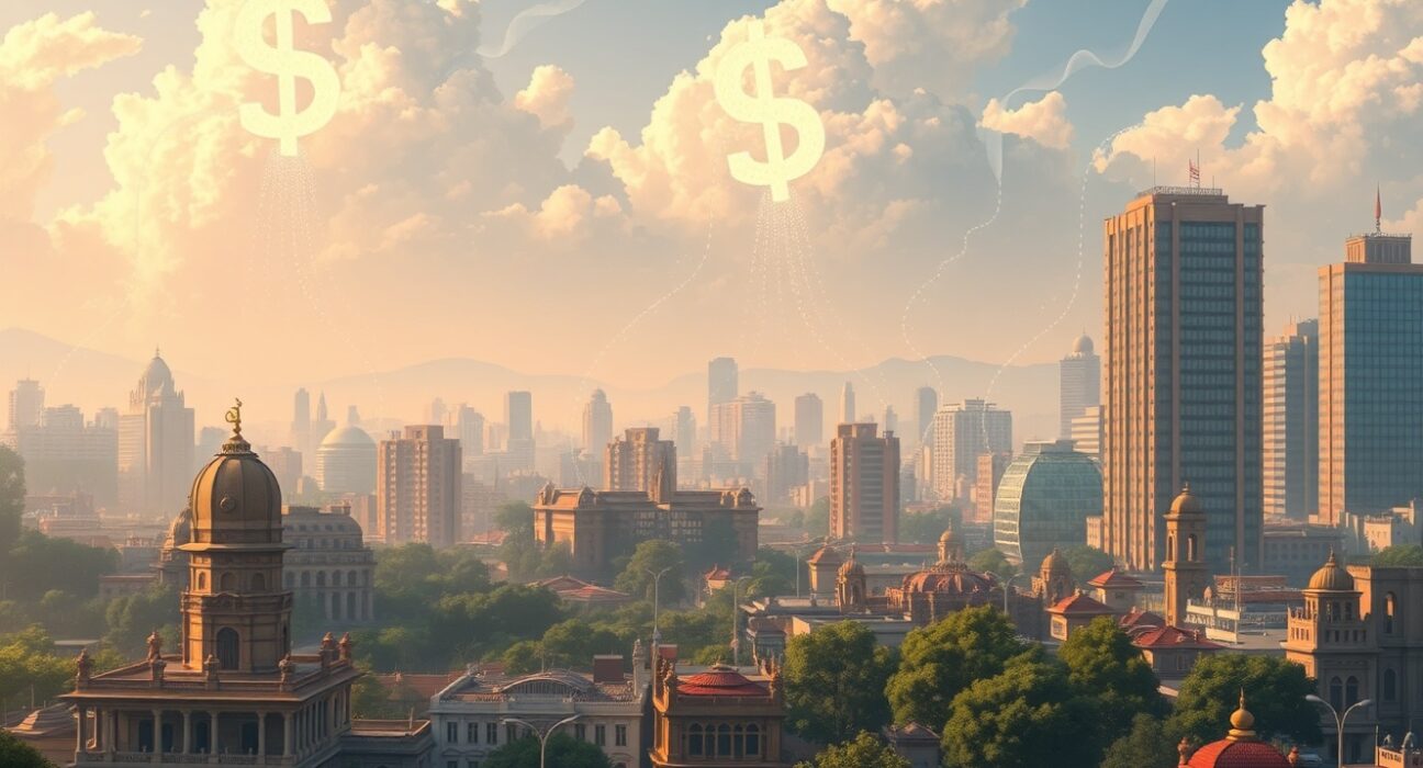 USD/INR exchange rate rises as foreign investors sell Indian IT stocks amid global market uncertainty