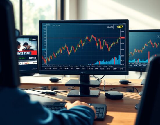 USD/INR exchange rate chart showing strong gains amid US-Iran negotiation failure and oil price surge