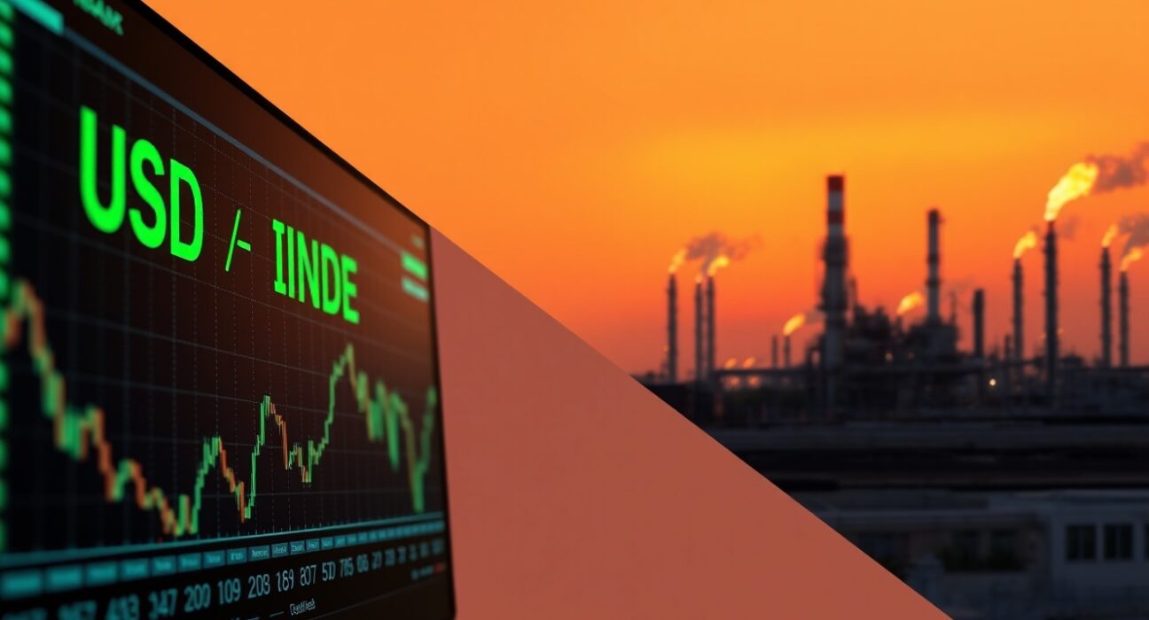 USD/INR exchange rate rises as Middle East conflicts impact oil prices and Indian economy