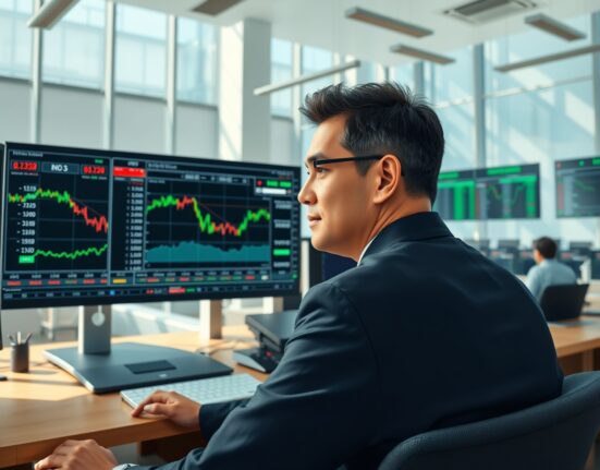 USD/INR exchange rate analysis on trading desk following RBI's removal of NDF restrictions