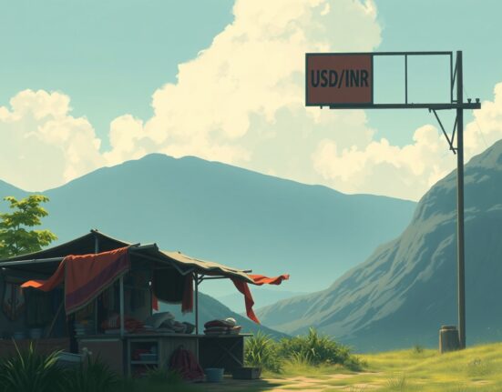 Analysis of USD/INR forex pair as the Indian Rupee weakens against the US Dollar.