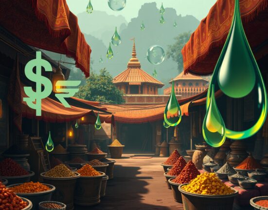 Analysis of USD/INR exchange rate surge driven by oil prices and foreign investor selling.