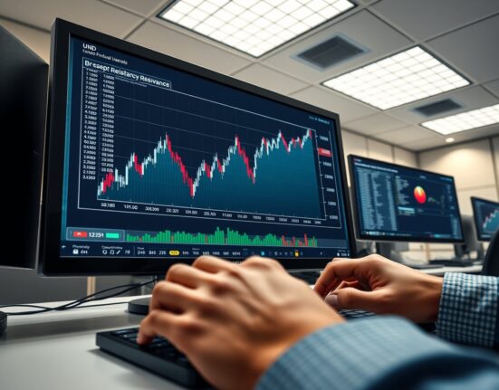 USD/INR forex chart hitting a record high as the Indian Rupee depreciates sharply in 2025.