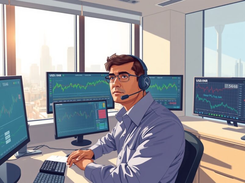 USD/INR Recovers Dramatically Amid Sustained FII Selling Pressure in Indian Markets