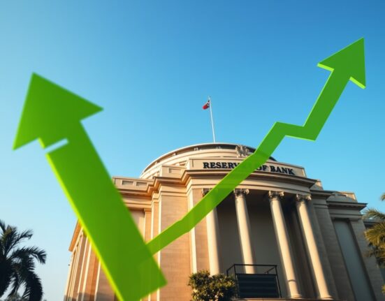 Reserve Bank of India intervention leads to USD/INR exchange rate correction.