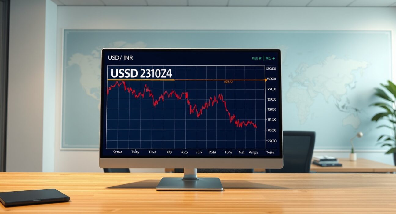 USD/INR exchange rate analysis amid Strait of Hormuz geopolitical tensions affecting Indian rupee.