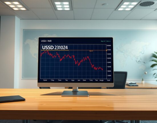 USD/INR exchange rate analysis amid Strait of Hormuz geopolitical tensions affecting Indian rupee.
