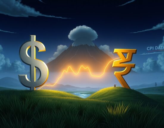 USD/INR exchange rate holds steady as markets await critical US Consumer Price Index inflation data.