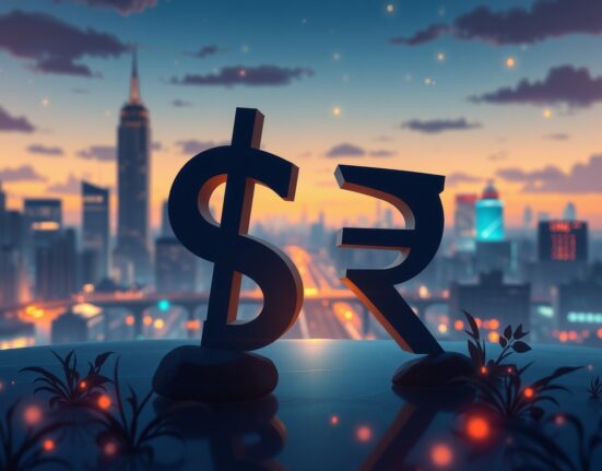 USD/INR exchange rate analysis showing US Dollar strength against Indian Rupee before economic data.