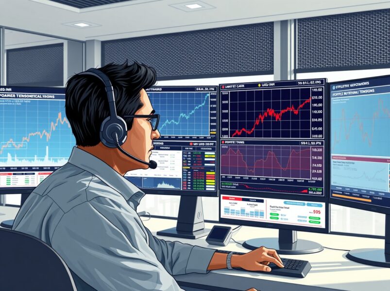 USD/INR Exchange Rate Surges as FII Exodus and Iran Conflict Crush Rupee