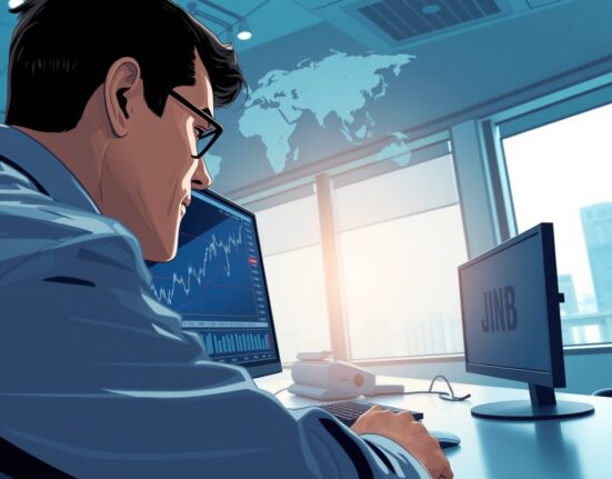 USD/INR exchange rate charts surge as US-Iran diplomatic failure impacts oil prices and currency markets.