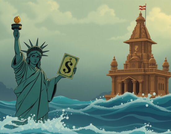 USD/INR exchange rate volatility during US-Iran conflict affecting Indian rupee stability