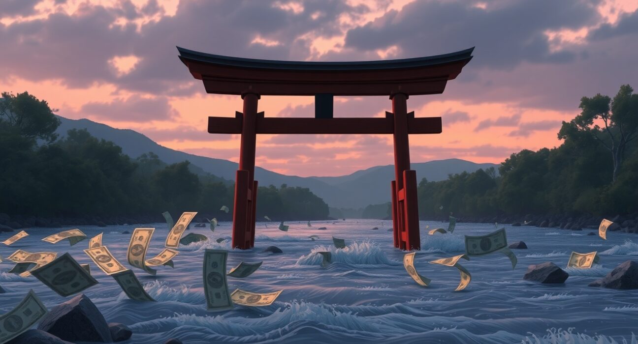 USD/JPY currency pair analysis showing Yen weakness against the US dollar at 153.25