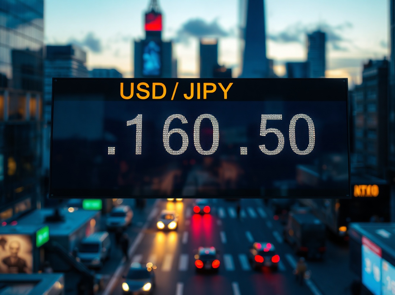 USD/JPY Hovers Near 160.50 as Yen Stays in Intervention Zone Ahead of FOMC Decision