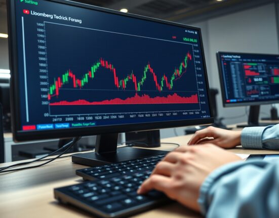 USD/JPY forex chart approaching the 160.00 level on a trading desk monitor, signaling potential Bank of Japan action.