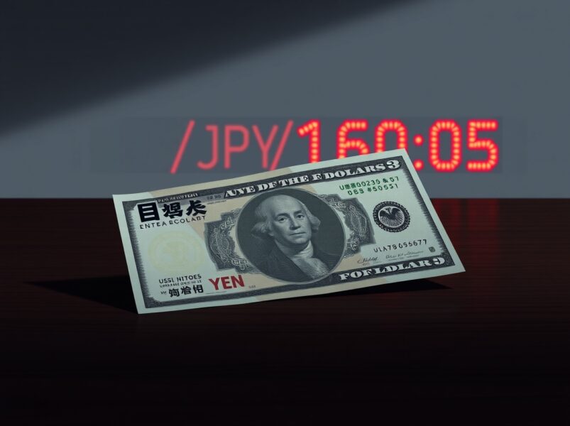 USD/JPY Surges Past 160.00: Intervention Risks Soar for Japan