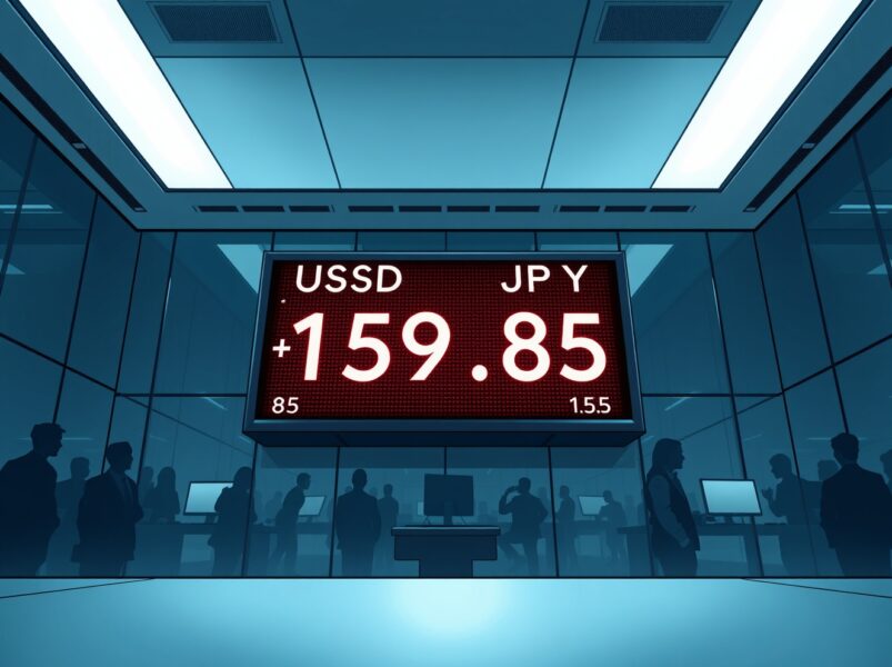 USD/JPY Pinned Below 160.00: Critical Fed Decision and Tokyo CPI Loom