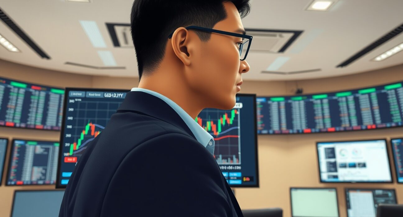 Financial analyst reviews USD/JPY consolidation chart ahead of Bank of Japan policy decision.