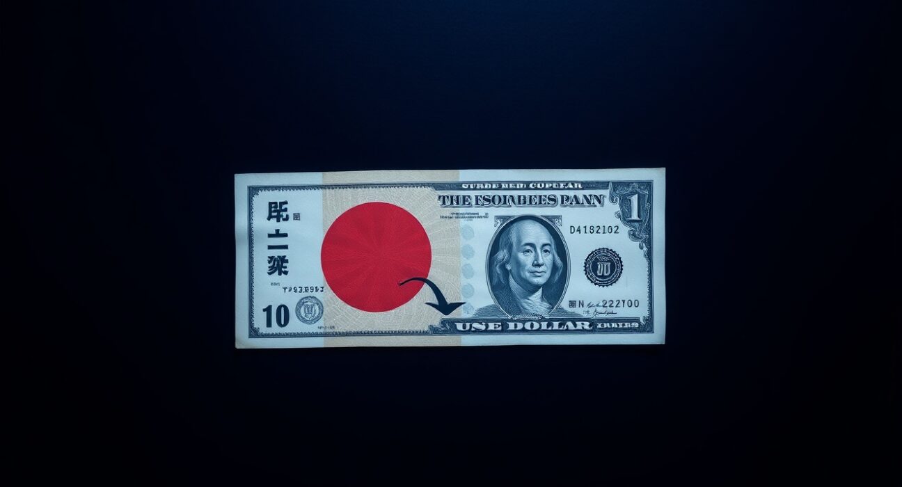 USD/JPY currency pair facing downside risk from intervention and Bank of Japan policy path, OCBC analysis.