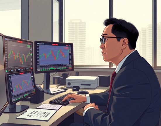 USD/JPY trading analysis showing currency pair approaching intervention levels with technical charts visible