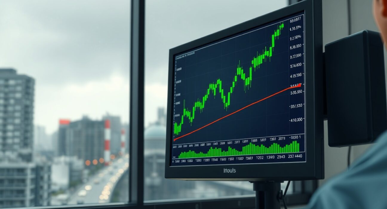 USD/JPY forex chart spiking as natural disasters impact the Japanese Yen and currency markets.