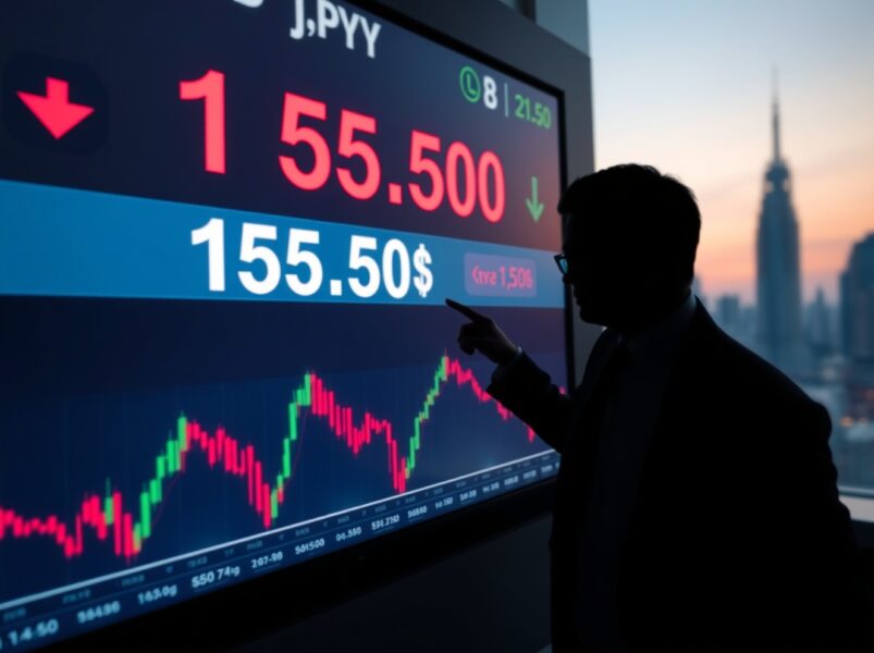 USD/JPY Intervention Shock: Yen Dives to 155.50 Lows as Tokyo Strikes Again