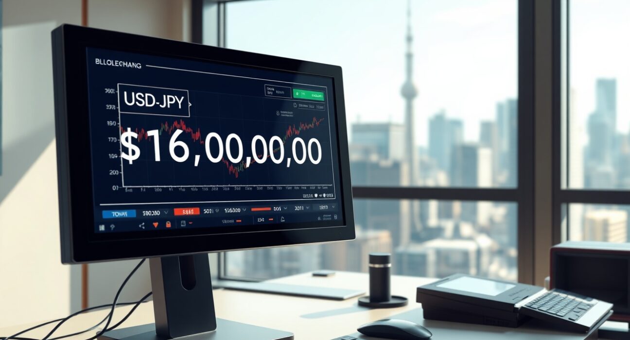 USD/JPY trading analysis showing intervention risk above 160.00 on Tokyo trading desk