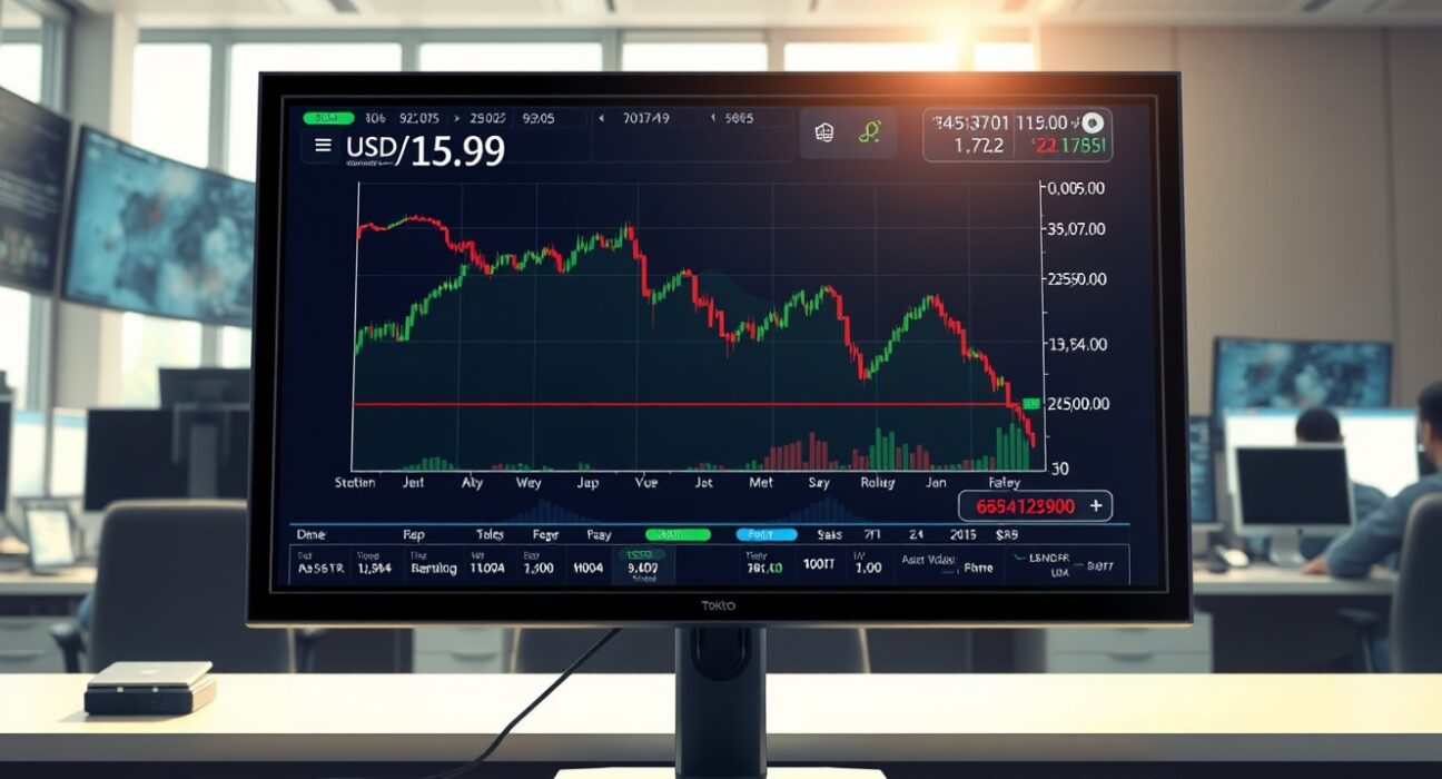 USD/JPY forex chart analysis showing price below 159.00 ahead of Iran ceasefire deadline.