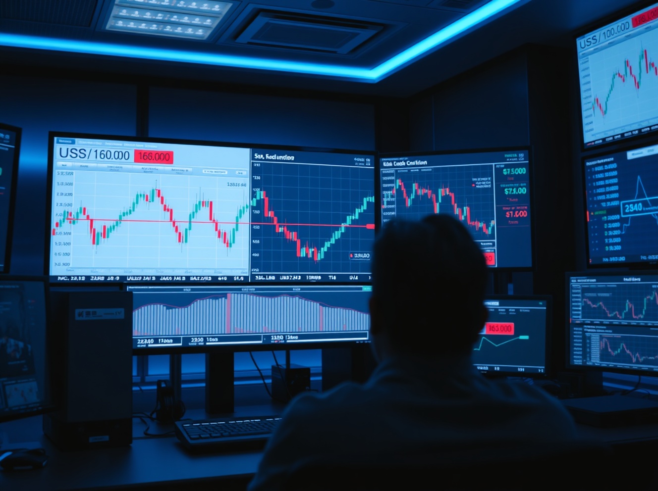 USD/JPY Holds Near One-Month High, Below Key 160.00 Intervention Threshold