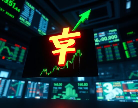 USD/JPY price forecast chart showing bullish breakout above 160.00 level with intervention fears highlighted.