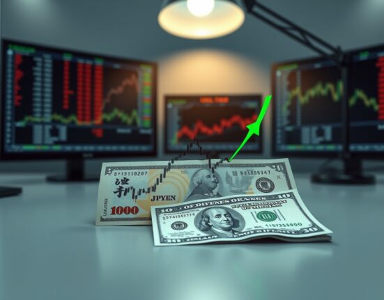 USD/JPY price forecast chart showing descending triangle breakout and strong recovery