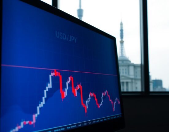 USD/JPY retreat chart showing yen strengthening after Japan intervention warnings from BOJ officials