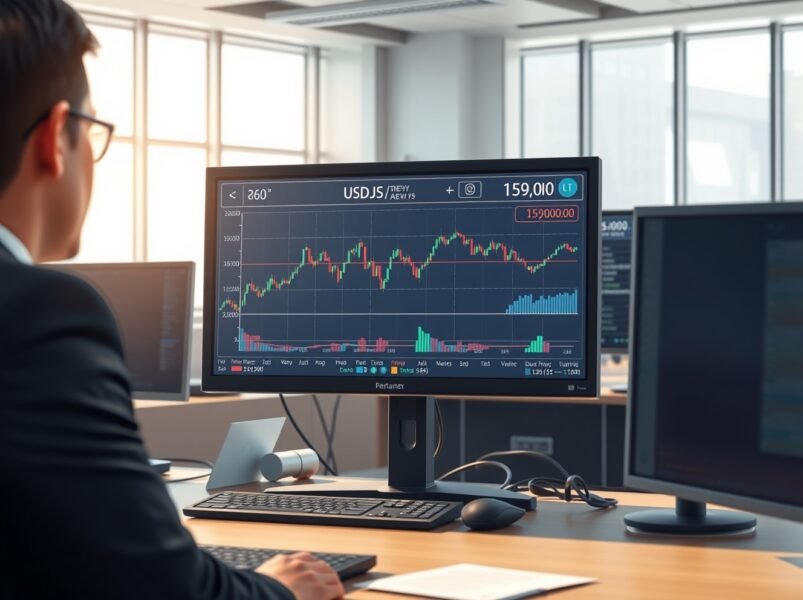 USD/JPY Steadies Above 159.00 as Crucial US-Iran Ceasefire Eases Market Pressure