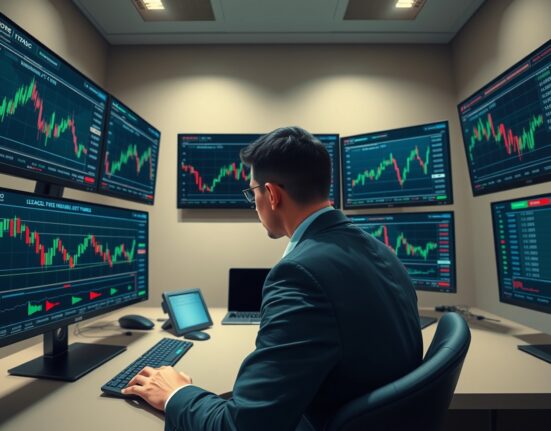 Financial analyst monitoring USD/JPY currency charts during Bank of Japan verbal intervention period