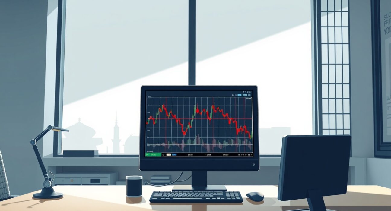 USD/JPY forex analysis showing yen strength amid Bank of Japan policy shifts on trading terminal.