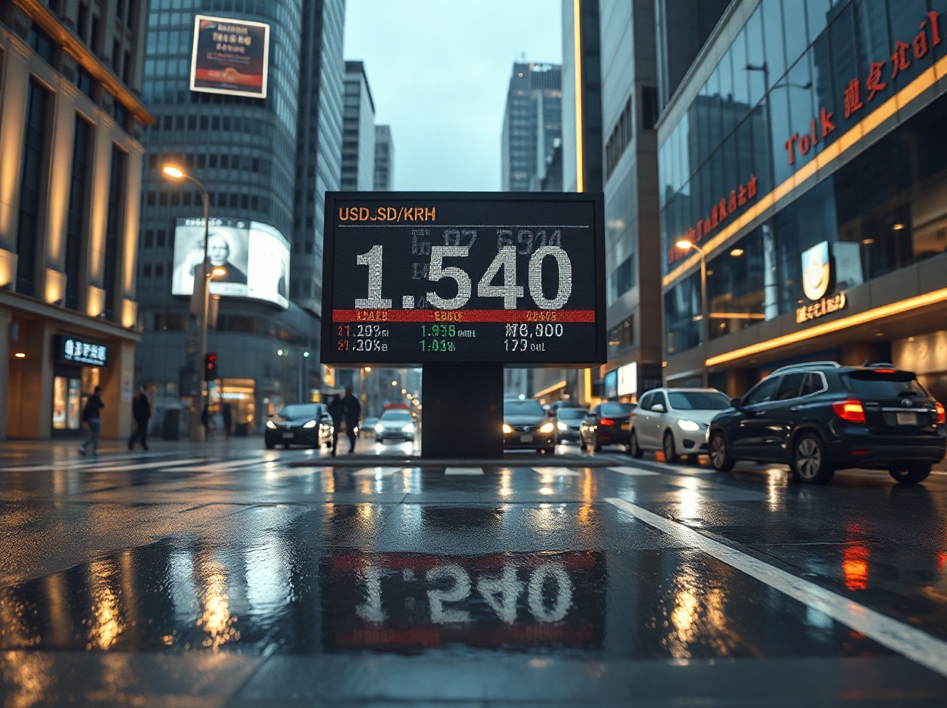 USD/KRW Exchange Rate Breaks 1,540, Reaching Highest Level Since 2009 Financial Crisis