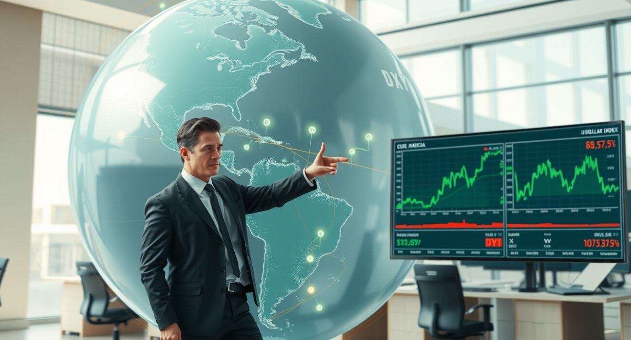 Financial analyst reviews OCBC data on USD strength driven by global oil market dynamics.