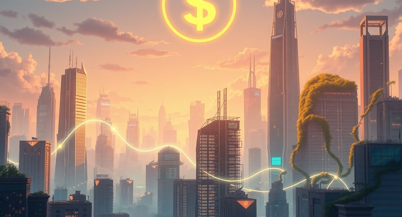 USD outlook 2025 analysis showing AI economic impact and Federal Reserve policy effects on currency markets