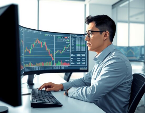 Financial analyst reviewing USD index technical charts for BBH's range trade forecast.