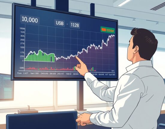 USD/RUB forecast chart showing gradual rise toward 100.0, as analyzed by Commerzbank experts.