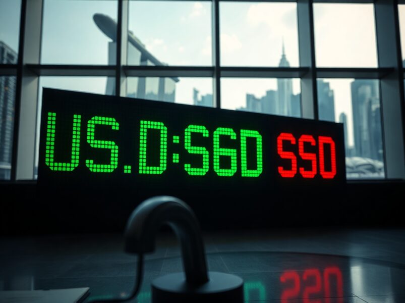 USD/SGD Range-Bound With Downside Risk, Says OCBC