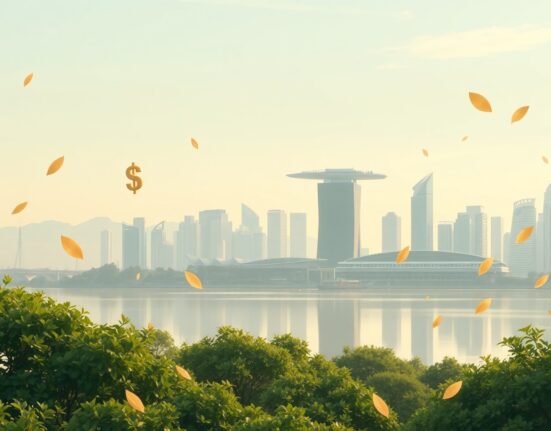 Analysis of USD/SGD currency pair trading near Singapore's strong Nominal Effective Exchange Rate band in 2025.